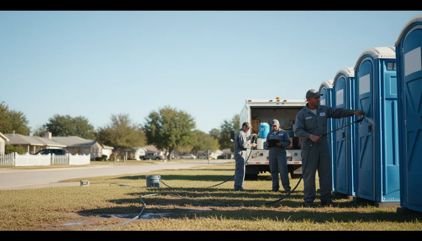 Long-Term Portable Toilet Rental in Waterford, MI near me